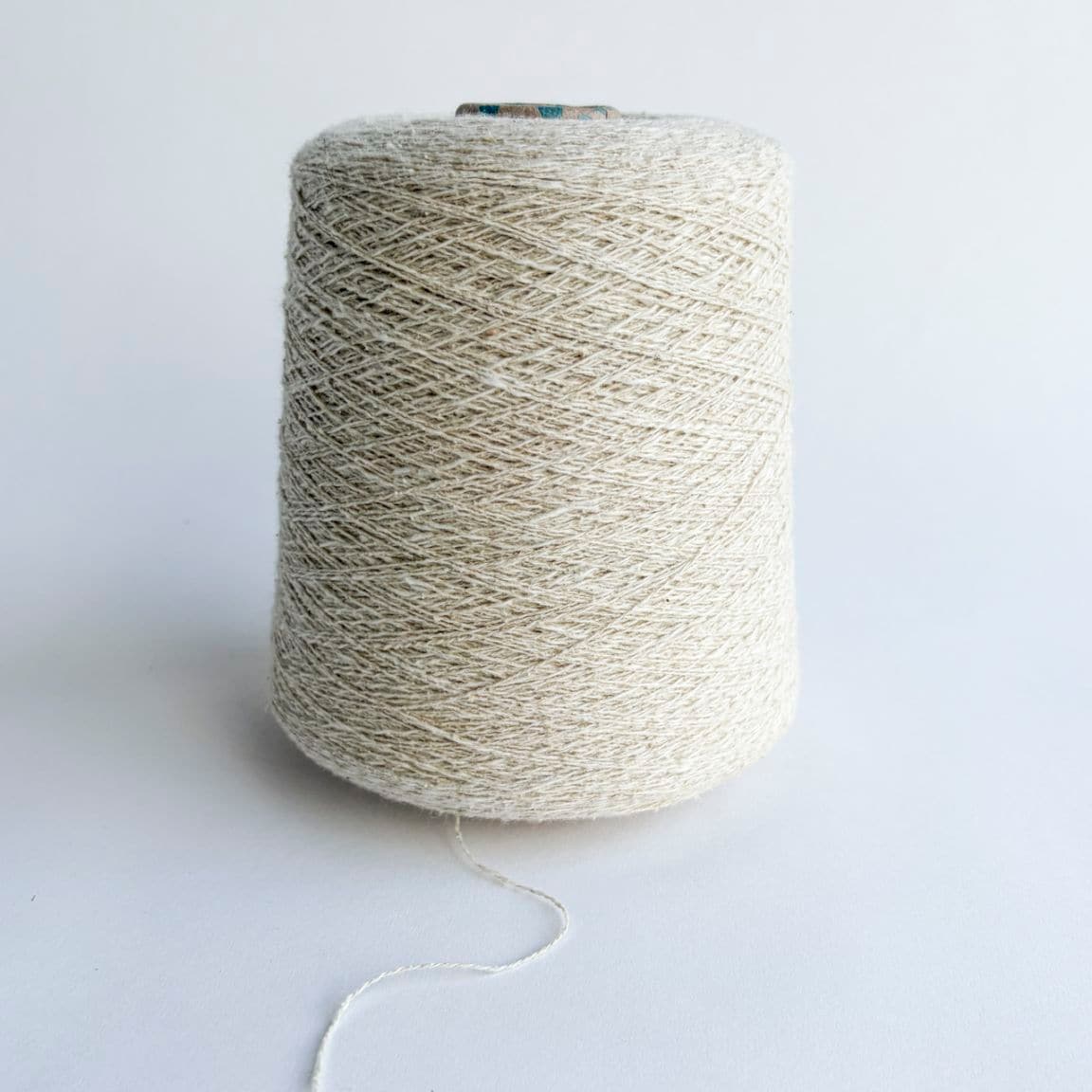 手紡ぎ糸｜317/1・野蚕12/1糸 500gコーン売り｜益久染織研究所 ネット