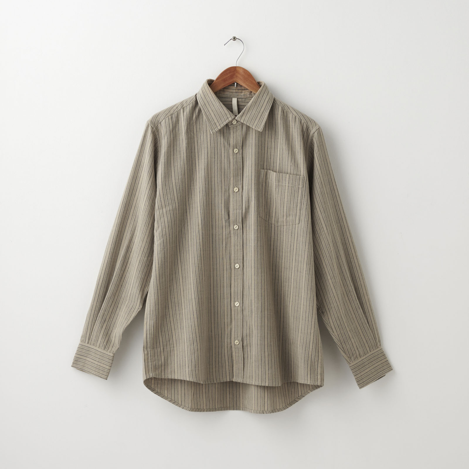 コットンメンズシャツ 2サイズ・3色展開