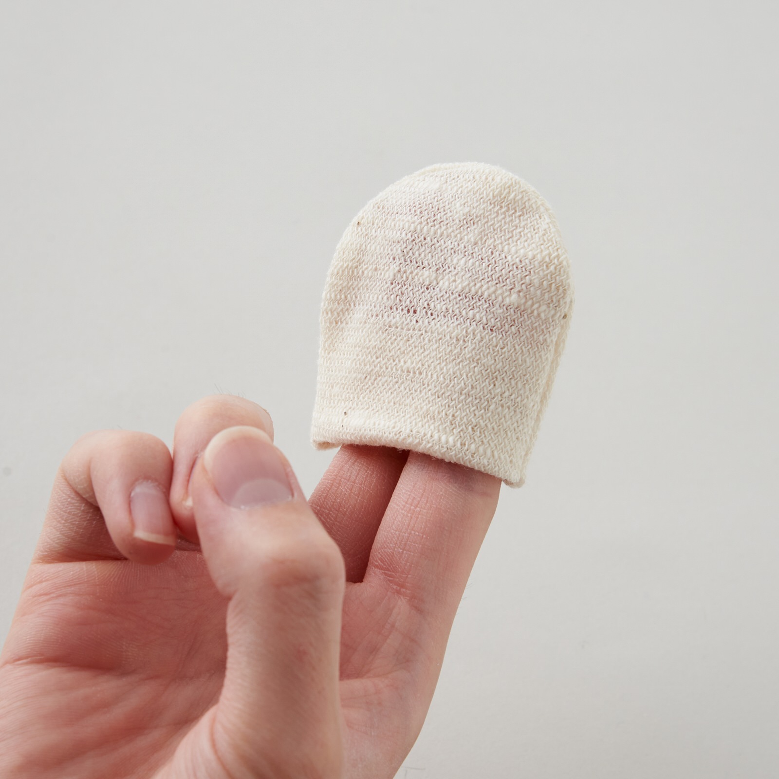 手紡ぎの洗顔ミニミトン