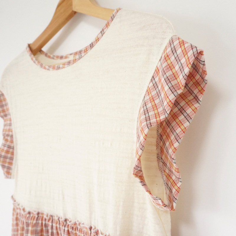 チュニックタイプのルームウェア トップス