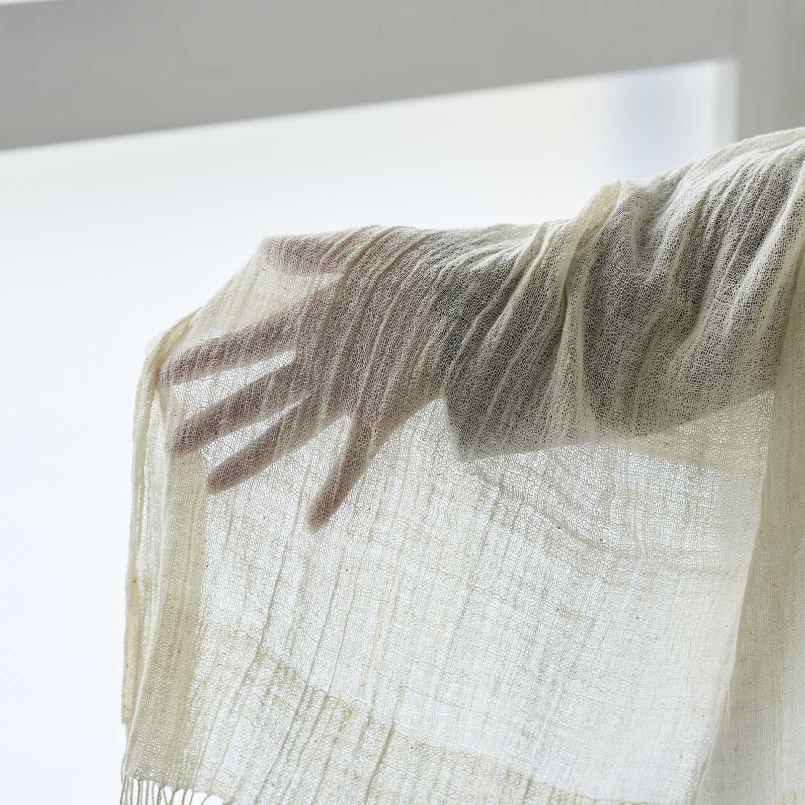 生成りのUVカットストール