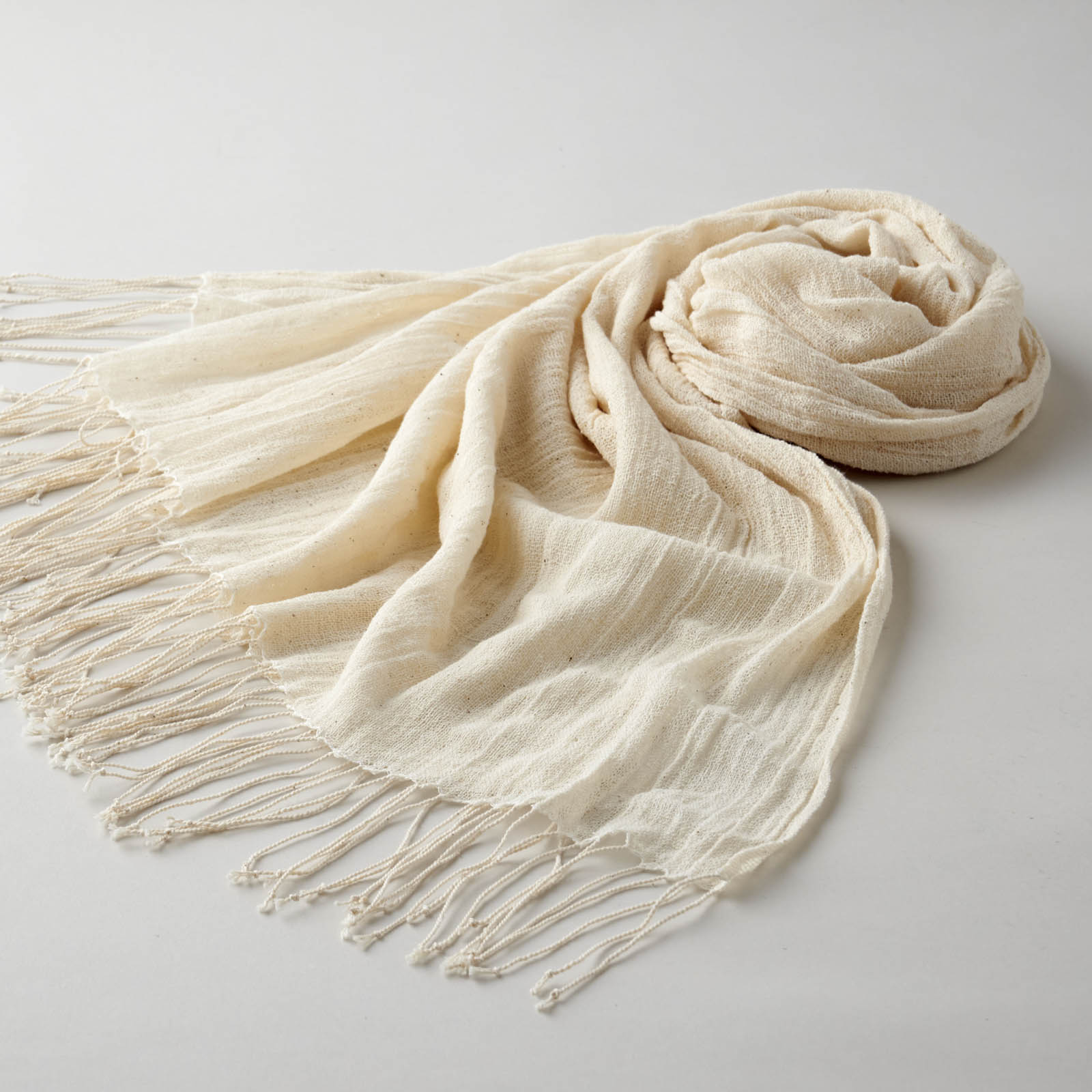 生成りのUVカットストール