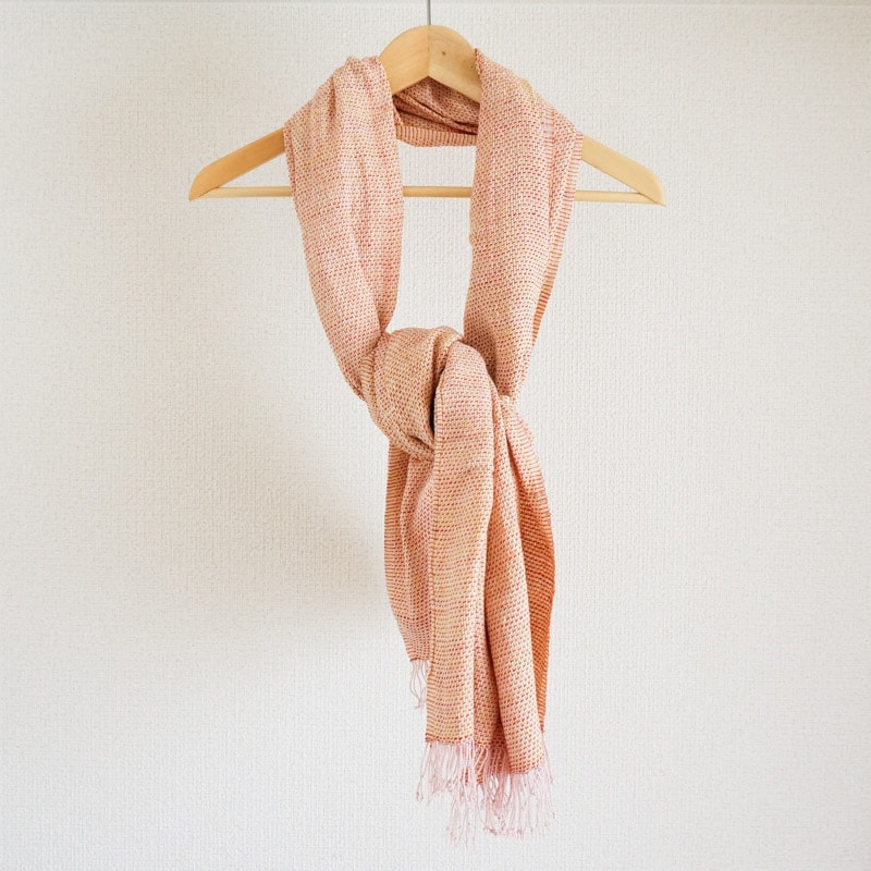 UVカットストールななこ織り 2色展開