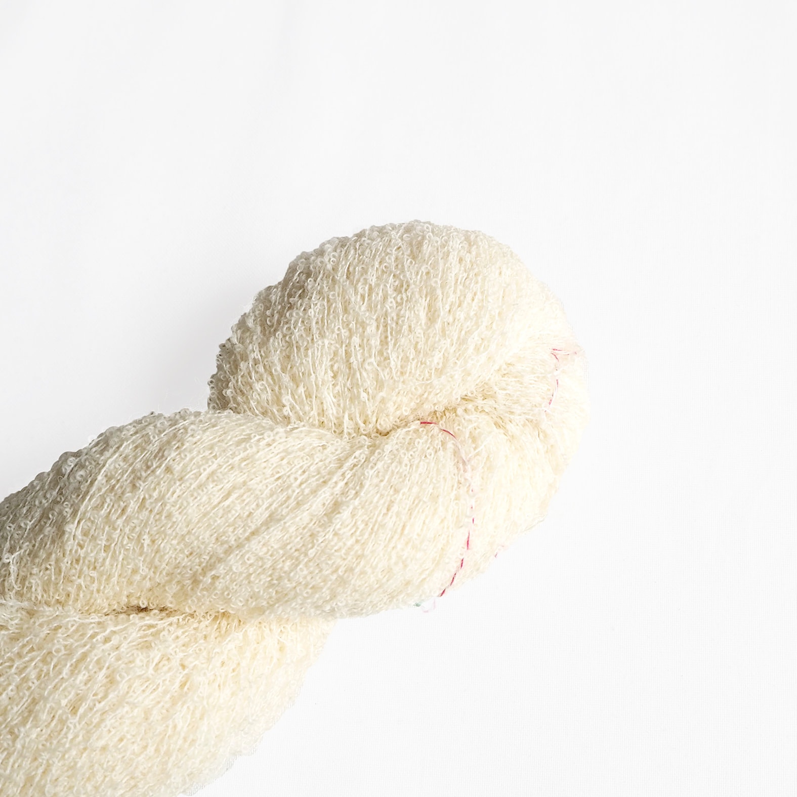 ウールナイロンリング(1/7)糸 生成 100g綛