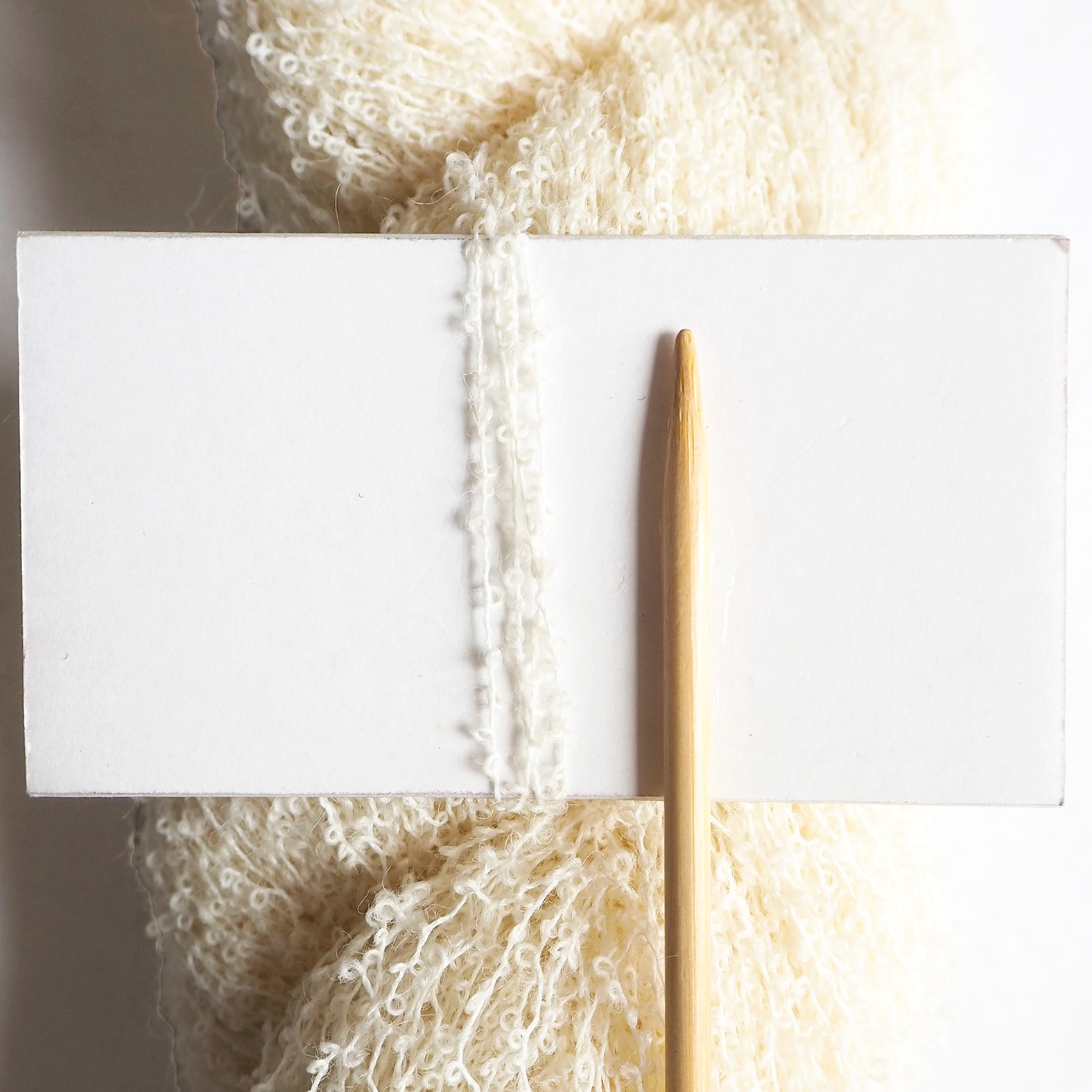 ウールナイロンリング(1/7)糸 生成 100g綛