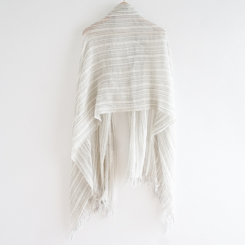 UVカットストールストライプ