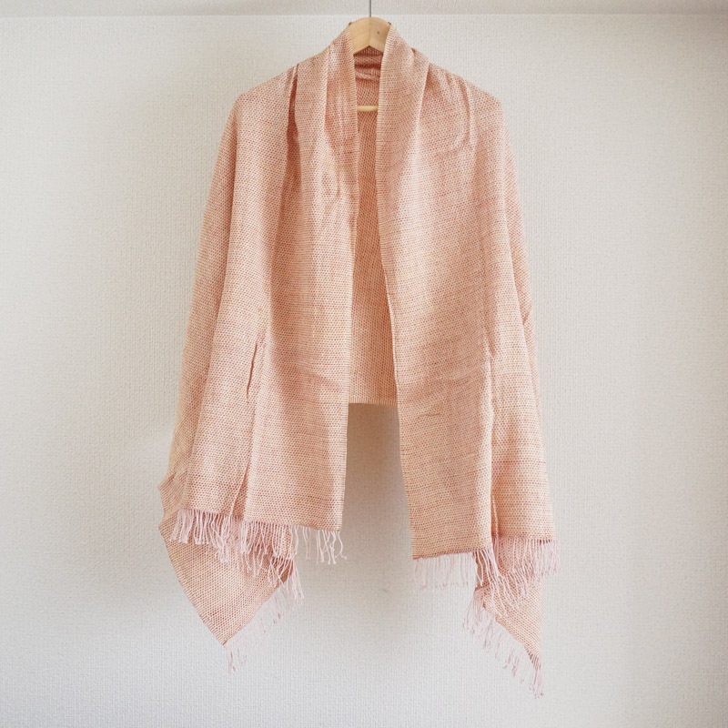 UVカットストールななこ織り 2色展開