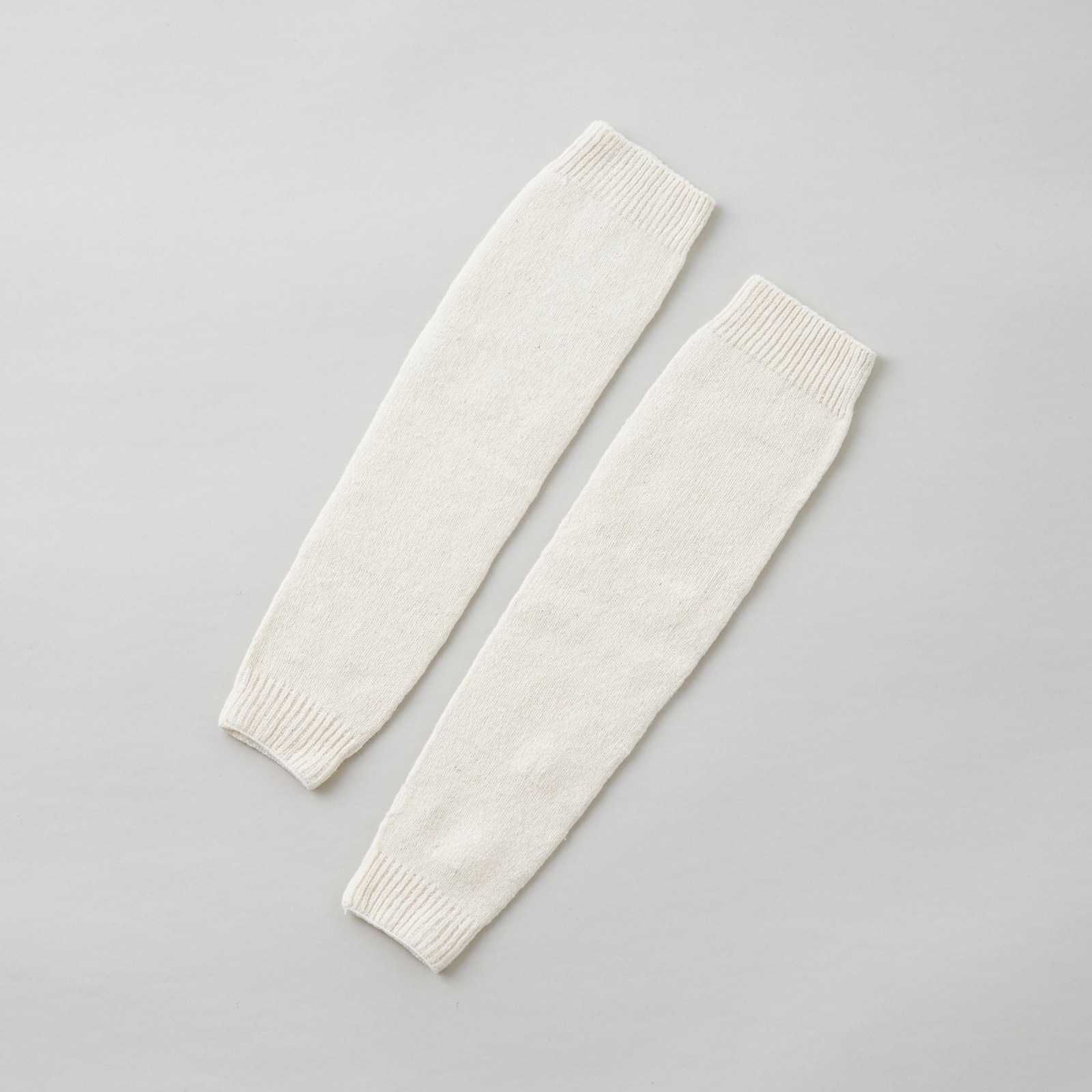 ガラ紡のアーム&レッグウォーマー