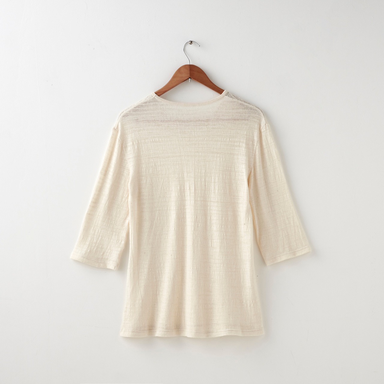 手紡ぎのカットソーTシャツ