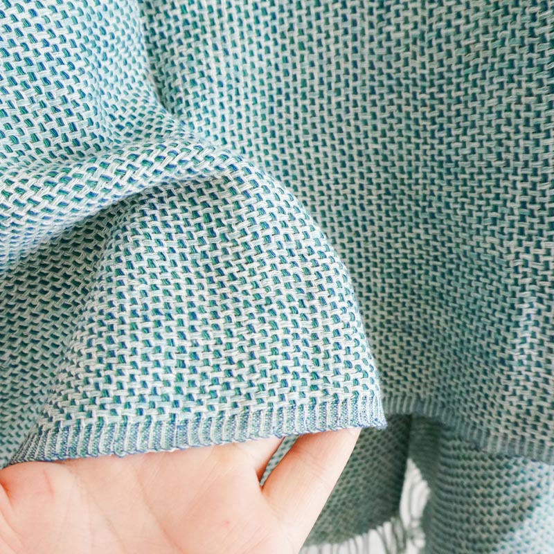 UVカットストールななこ織り 2色展開