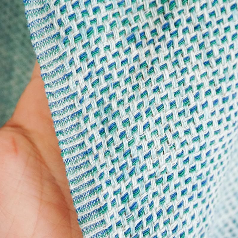 UVカットストールななこ織り 2色展開