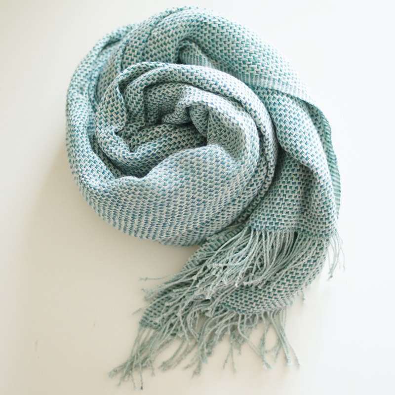 UVカットストールななこ織り 2色展開