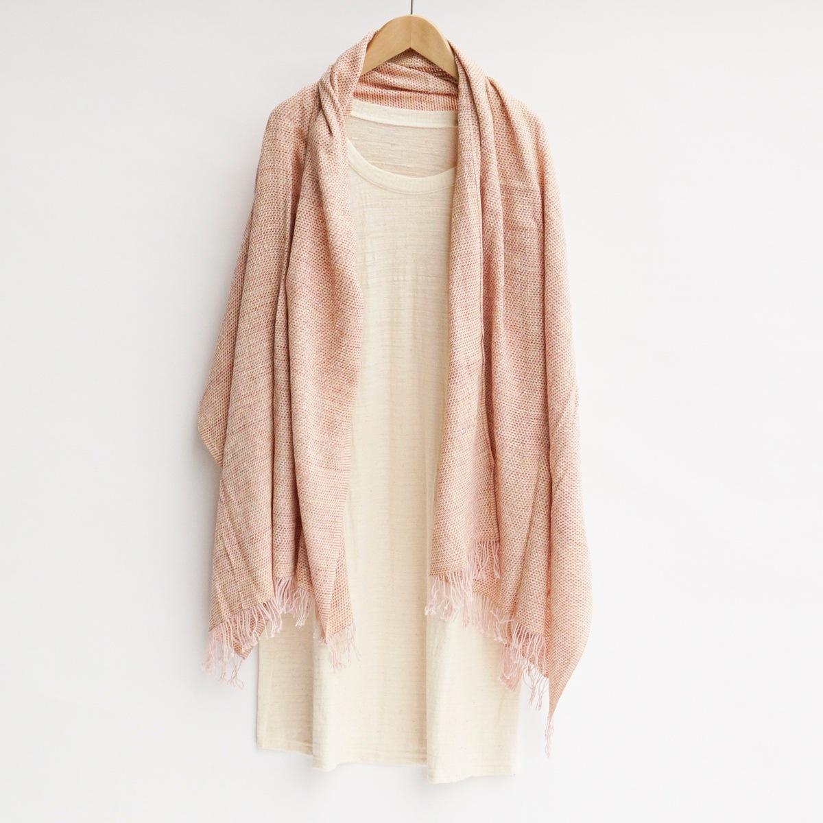 UVカットストールななこ織り 2色展開