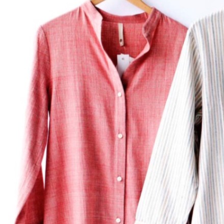 ロングブラウス 3色展開