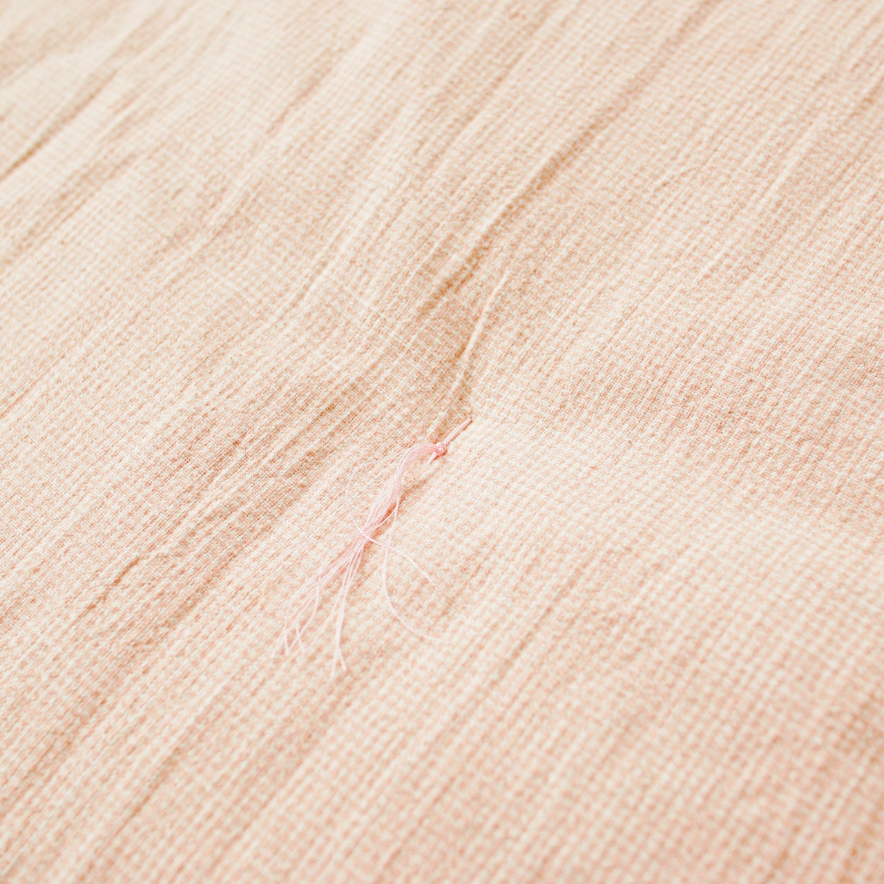 ガラ紡の綿100％ 幼児用掛敷布団セット（日本製）