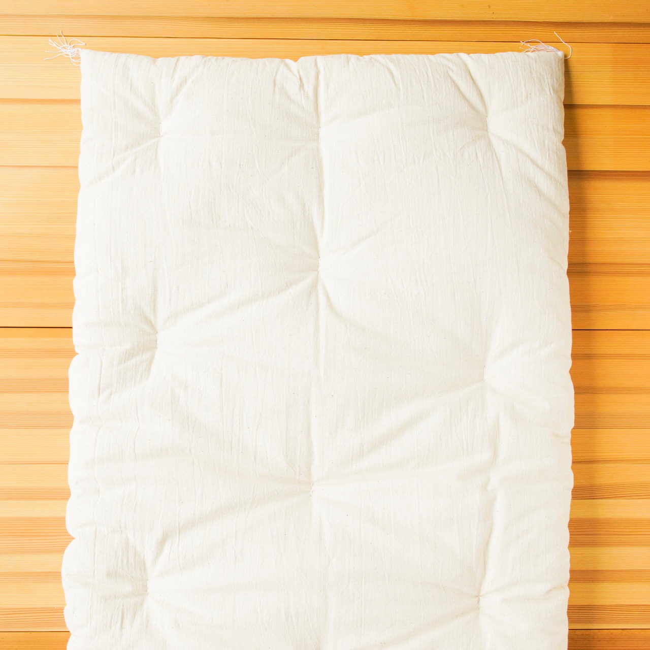 ガラ紡の綿100％ 幼児用掛敷布団セット（日本製）