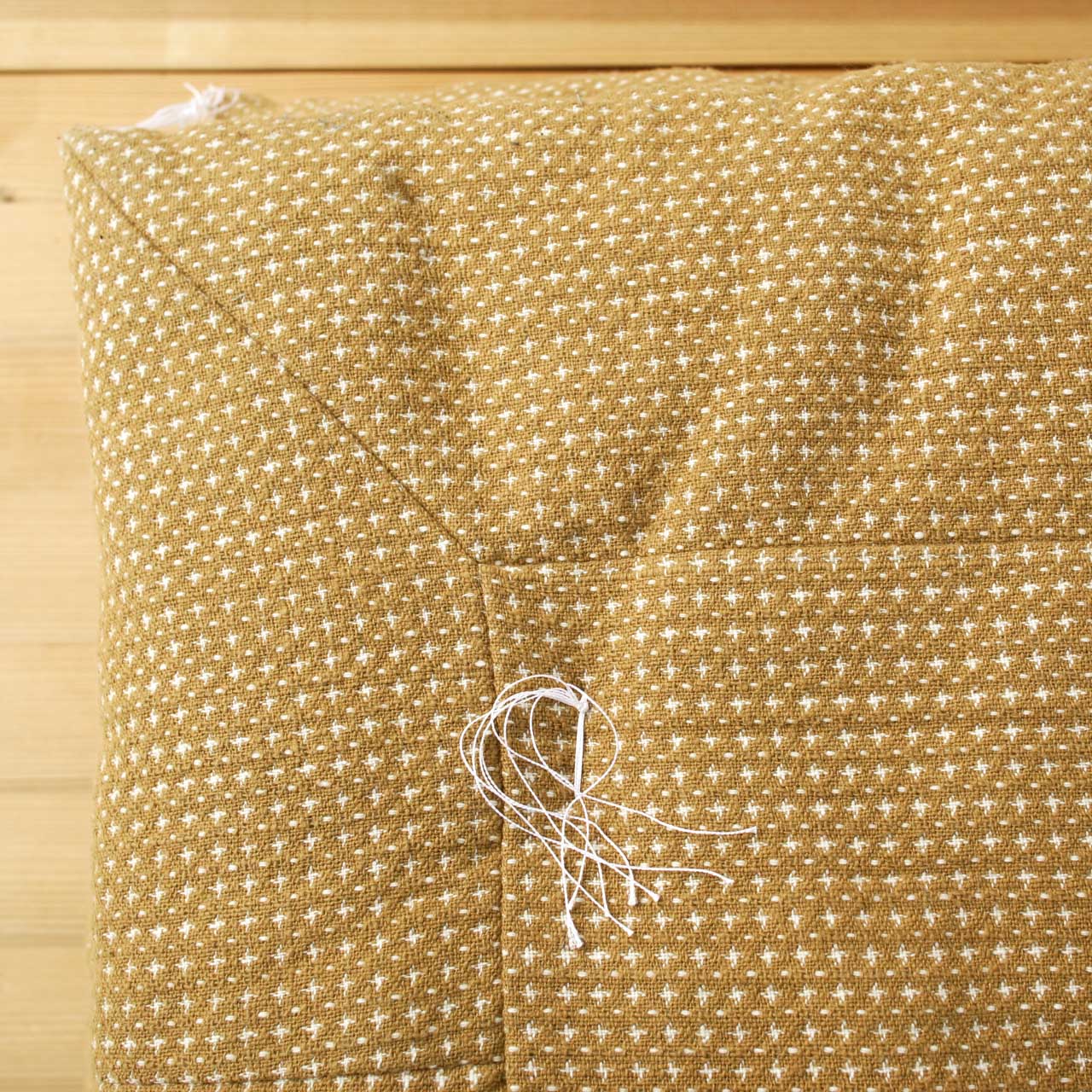 手紡ぎの掛布団