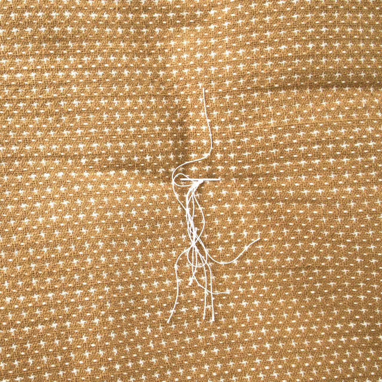 手紡ぎの掛布団