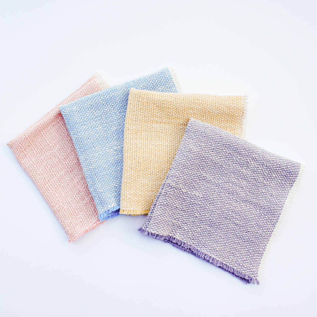 手紡ぎ×ガラ紡平織クロス