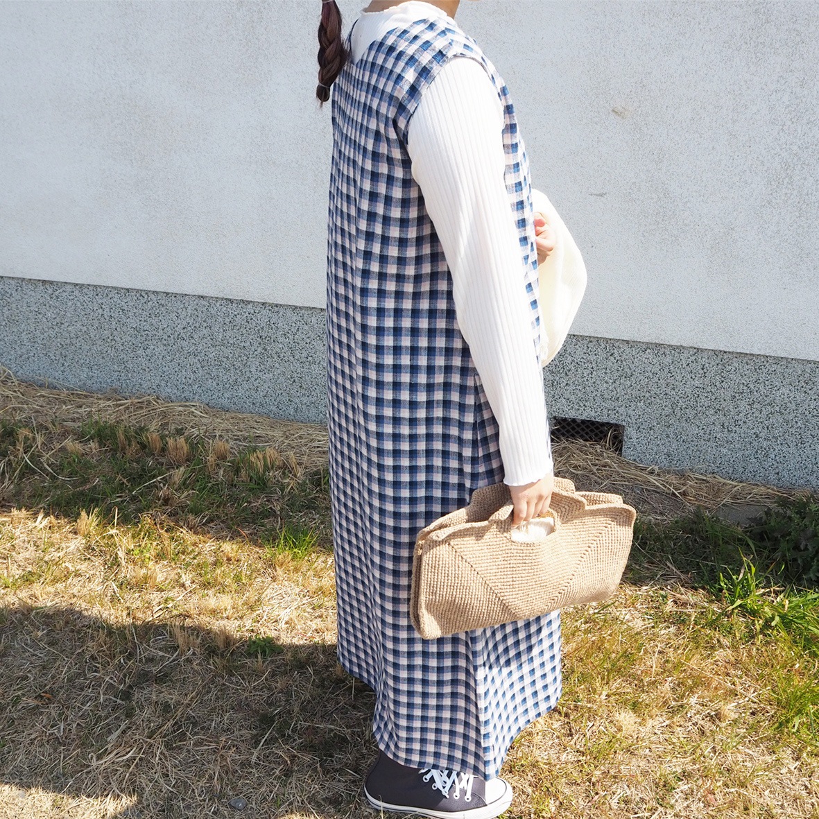 ノースリーブワンピース 3色展開