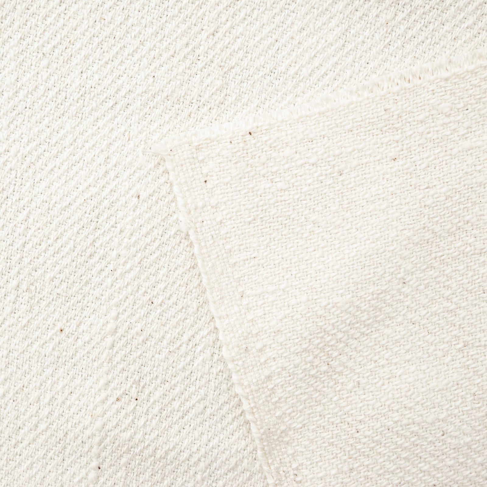 ガラ紡 317/2 細番手綾織り 生地