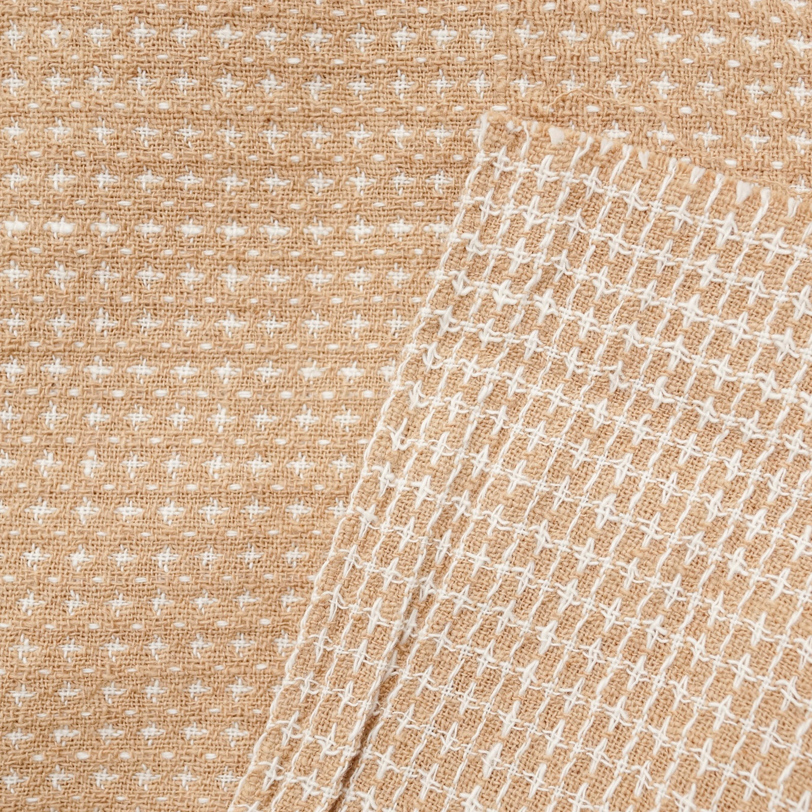 ガラ紡 317/1 ドビー織 生地