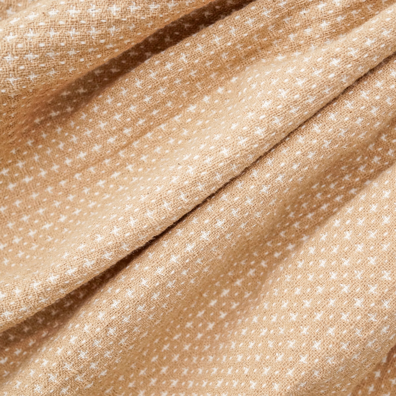 ガラ紡 317/1 ドビー織 生地