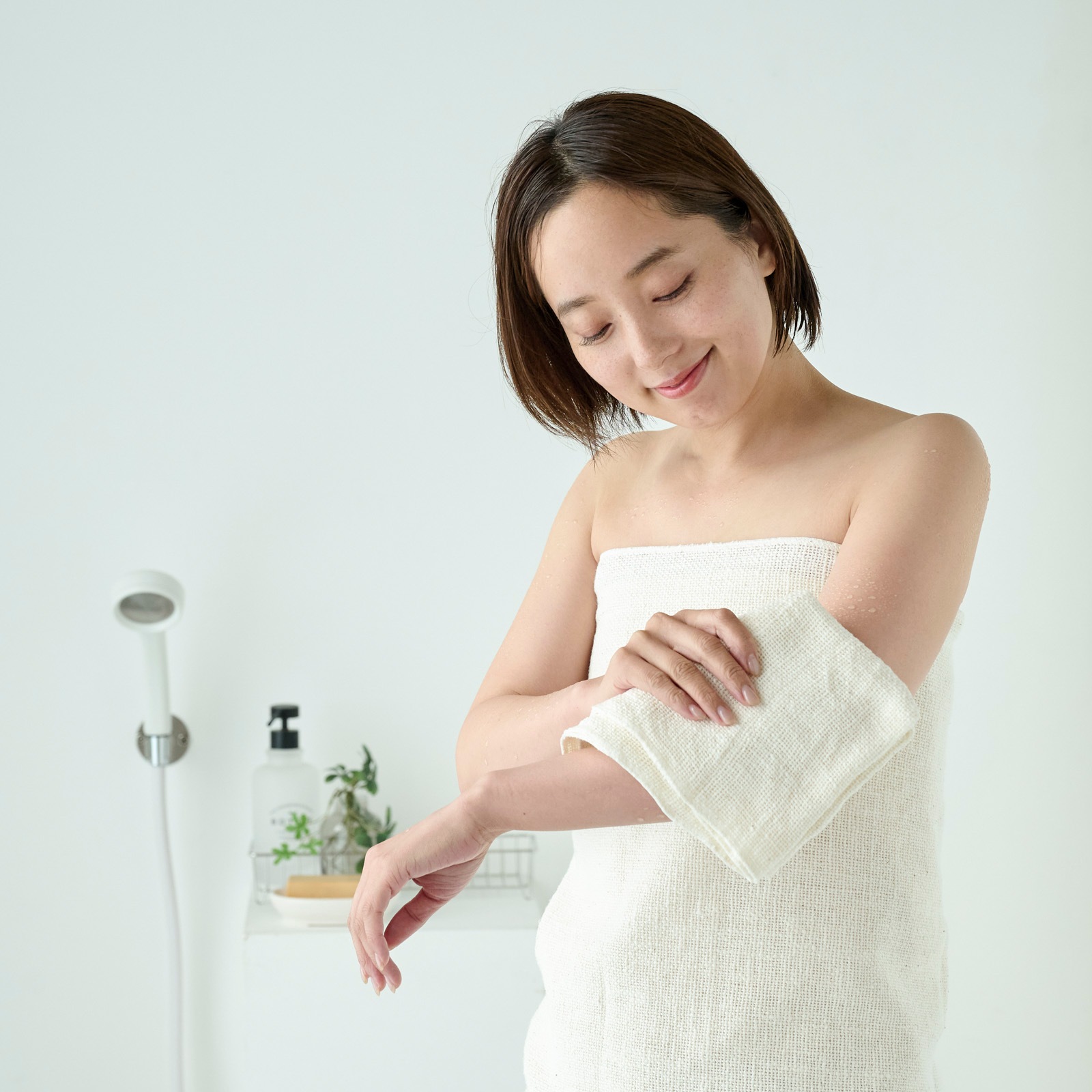 ガラ紡の和紡布30×95｜益久染織研究所 ネットストア