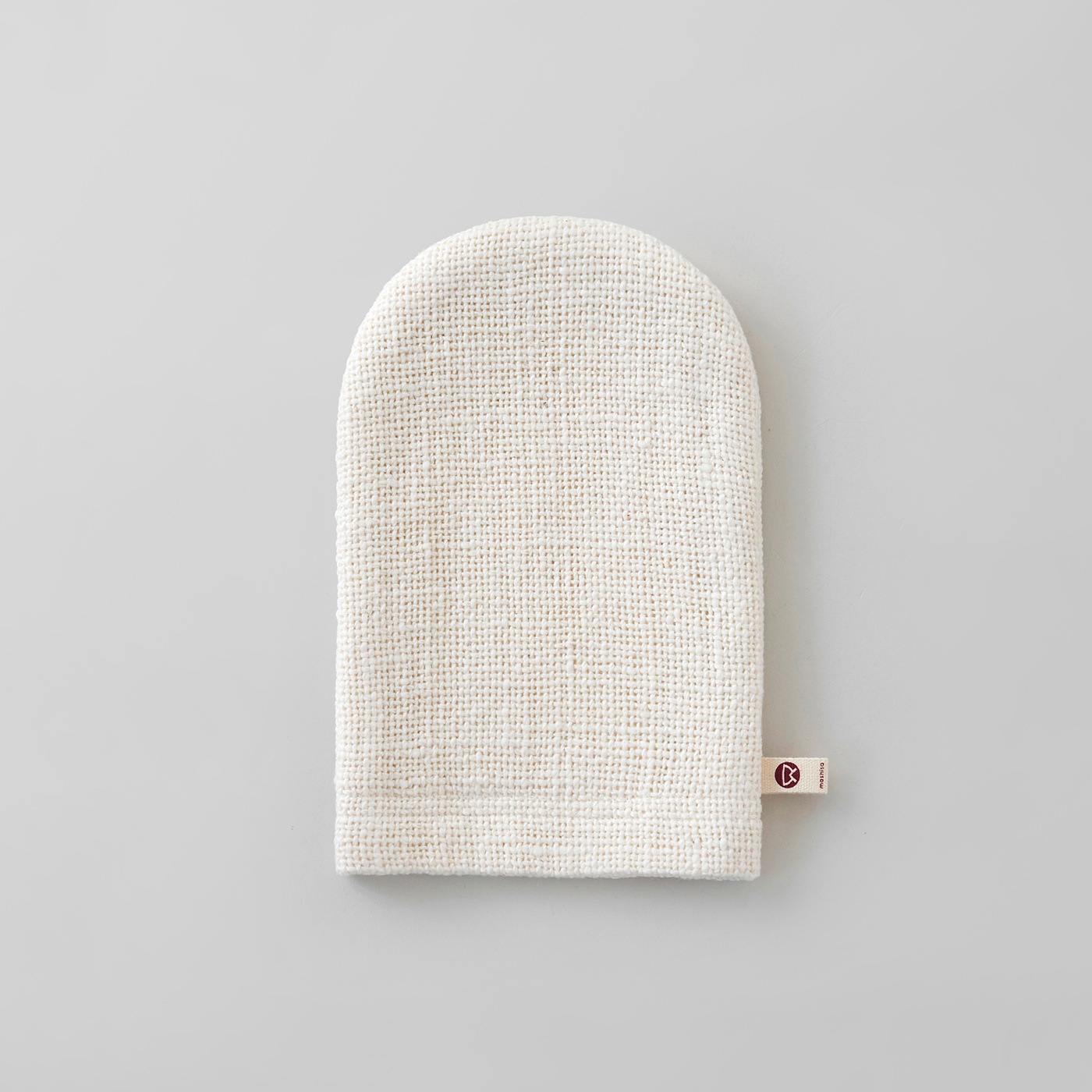 ガラ紡の和紡布ボディミトン