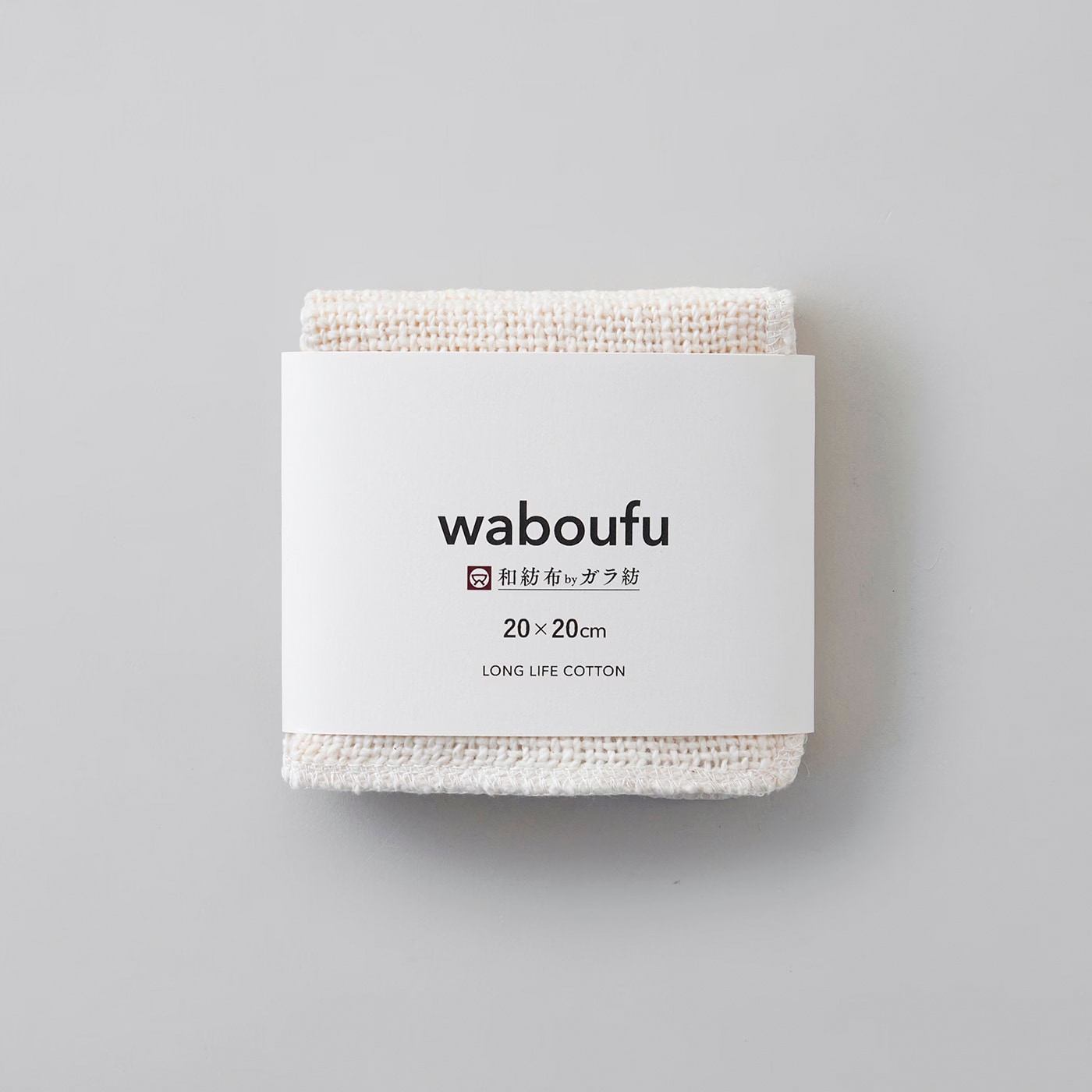 ガラ紡の和紡布20×20