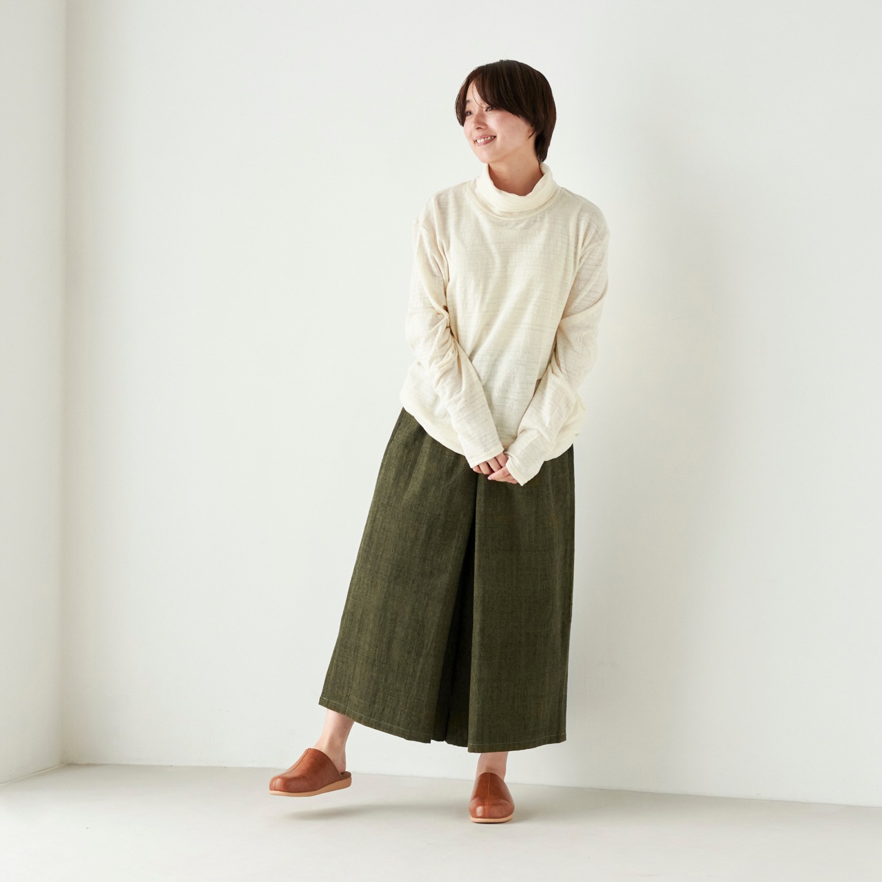 ガウチョパンツ　4色展開