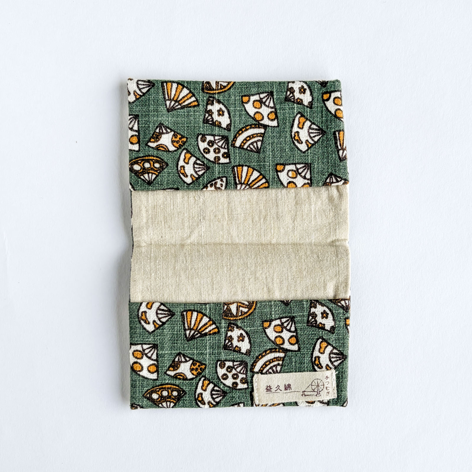 カード入れ絵更紗丸模様