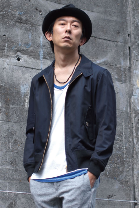 styletex × Scye スタイルテックス サイ G9 スイングトップ (ネイビー)