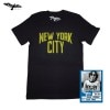 WORN FREE " NEW YORK CITY " " JOHN LENNON " Tee
