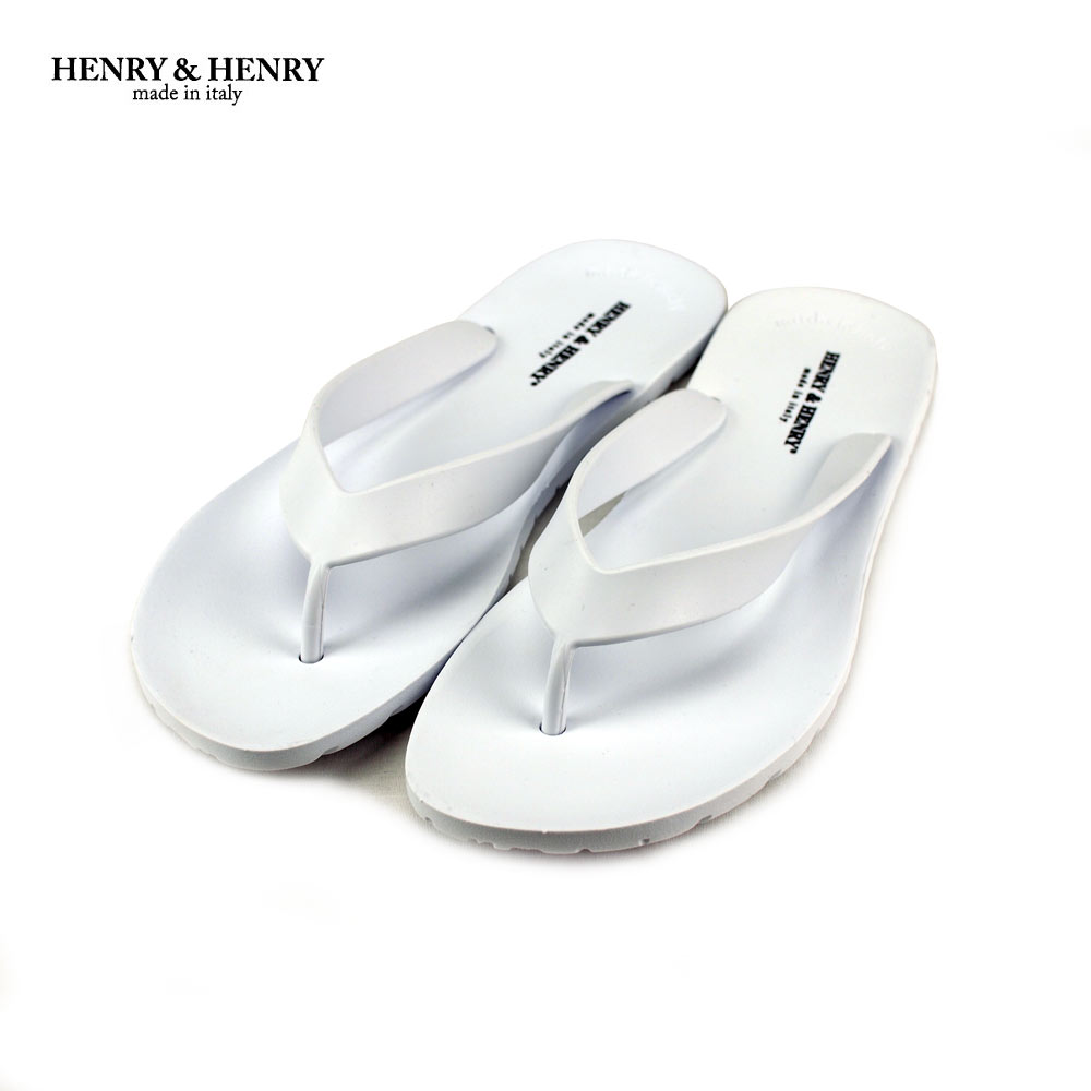 wtw サンダル 別注 ヘンリーヘンリー ホワイト ４１ ４２ HENRY&HENRY ヘンリーヘンリー FLIPPER (WHITE× WHITE)