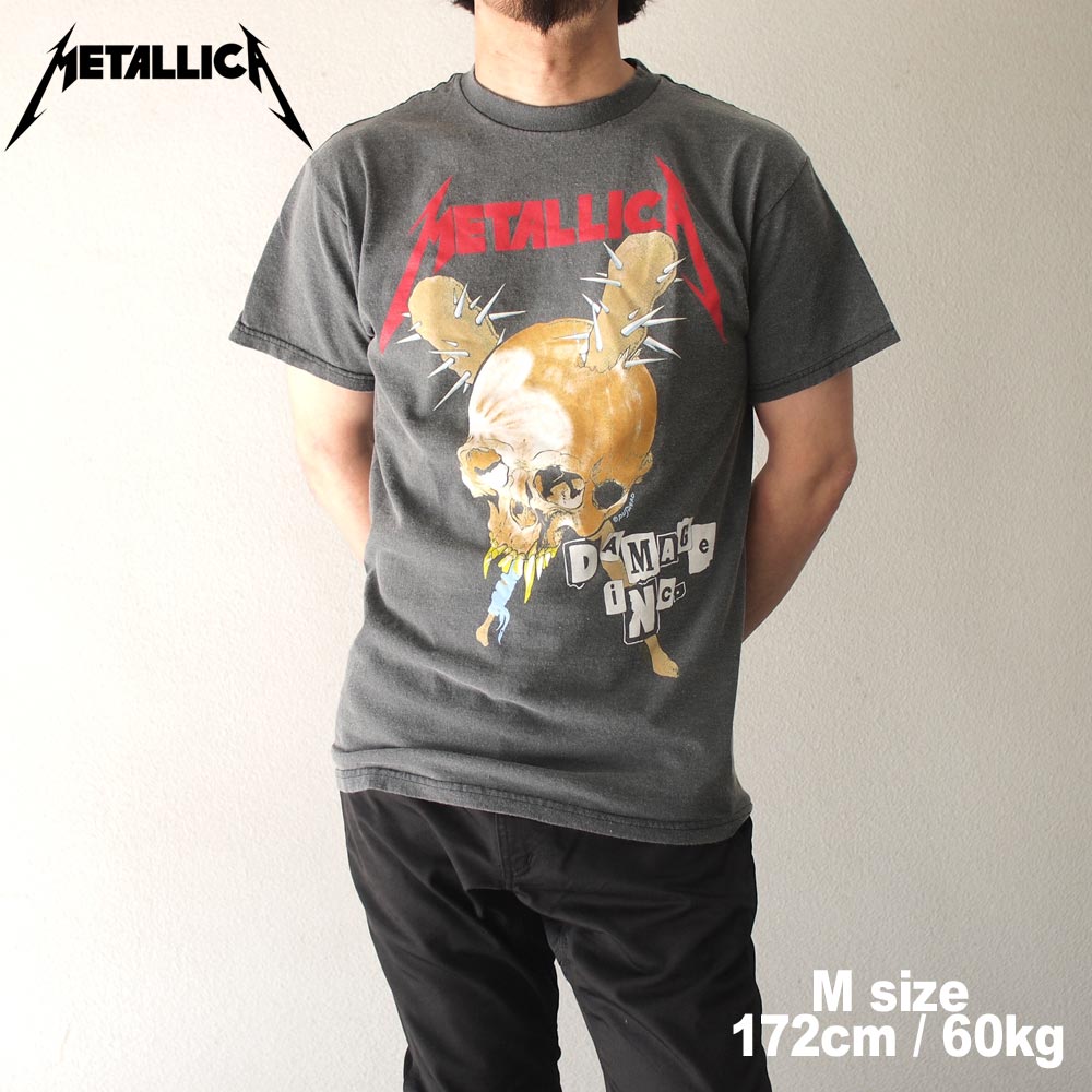 ☆メタリカ Tシャツ METALLICA DAMAGE INC - S 正規パスヘッド