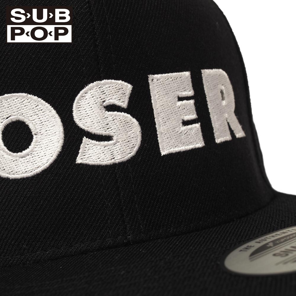 SUBPOP サブポップ LOSER スナップバック キャップ 黒コメントなどお気軽にどうぞ