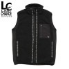 Last Chance 饹ȥ RETRO BOA FULL ZIP VEST / BLACK