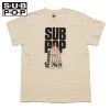 SUB POP ֥ݥå S/S PRINT TEE  INSIDE SELL OUT / NATURAL