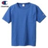 Champion ԥ T1011 POCKET-Tee MADE IN USA / M.BLUE