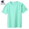 Champion ԥ T1011 POCKET-Tee MADE IN USA / M.GREEN