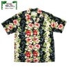 TWO PALMS ȥѡॹ SS HAWAIIAN SHIRTS / PLUMERIA BLACK