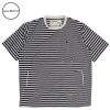 SUPPLEX NYLON S/S POCKET TEE PRINTED /NAVY/WHITE CANDY STRIPE / Burlap Outfitter Сåץȥեå