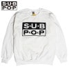 BIG CREW SWEAT 'SUB POP LOGO' / WHITE / SUB POP ڥ֥ݥåס