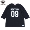 10/-TENJIKU ROUGH FIT FOOT BALL PRINT Tee��NEW YORK�� / BLACK / HIGHWAY NINE �ϥ��������ʥ���
