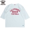 10/-TENJIKU ROUGH FIT FOOT BALL PRINT Tee��CALIFORNIA�� / WHITE / HIGHWAY NINE �ϥ��������ʥ���