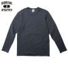 C-NECK RIB L/S Tee  / CHARCOAL / HIGHWAY NINE ϥʥ