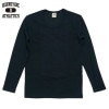 U-NECK RIB L/S Tee  / BLACK / HIGHWAY NINE ϥʥ