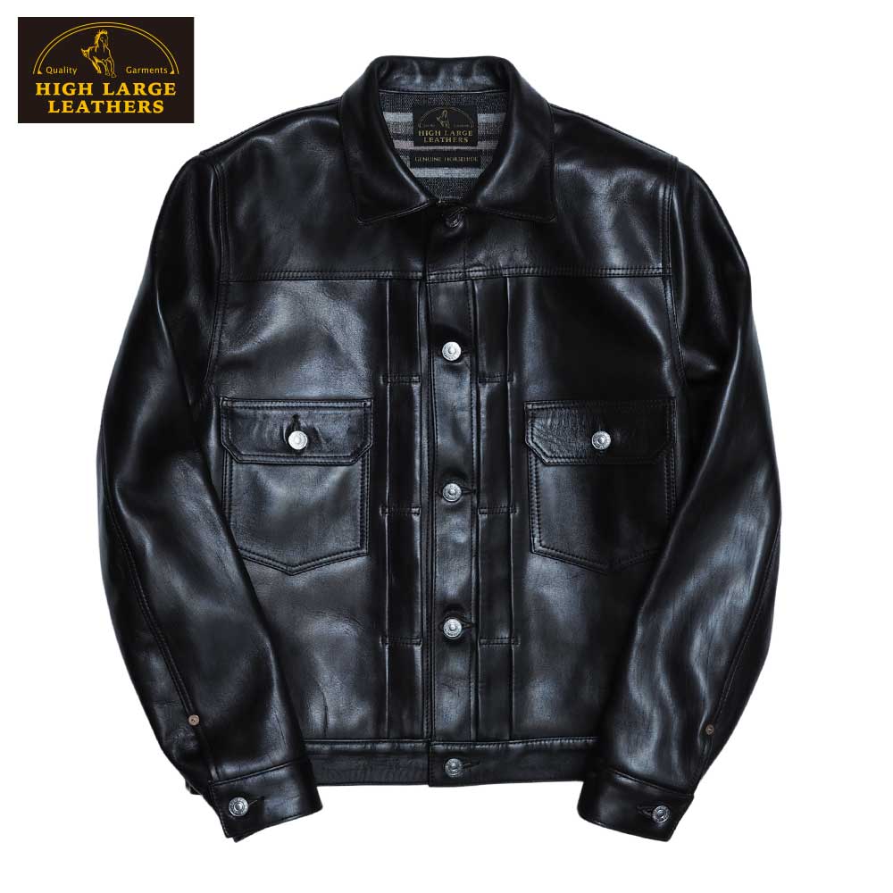 ͽ2025AW 0007 STILLWATER  (36-46) / BLACK / HIGHLARGE LEATHERS ϥ顼쥶