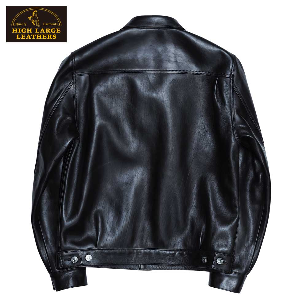 ͽ2025AW 0007 STILLWATER  (36-46) / BLACK / HIGHLARGE LEATHERS ϥ顼쥶